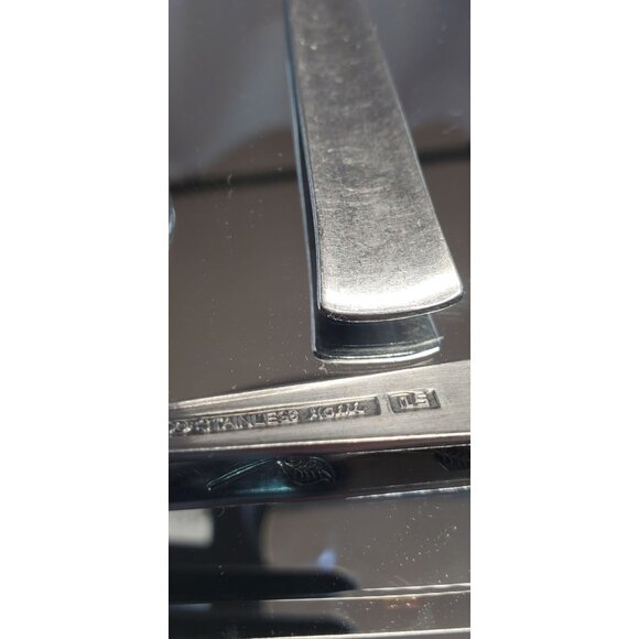 Vintage Oneida Korea Nasoo Stainless Silver Flatware Set - Set of 6 - Picture 12 of 12